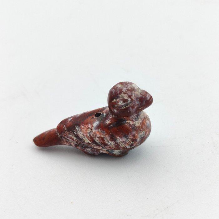 Sino-Mongools of Sino-Siberisch rode jaspis XS Rustende, Antiek en Kunst, Antiek | Overige Antiek