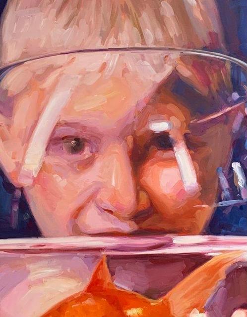 Alejandro Faura - Donde habita el deseo - XXL, Antiek en Kunst, Kunst | Schilderijen | Modern