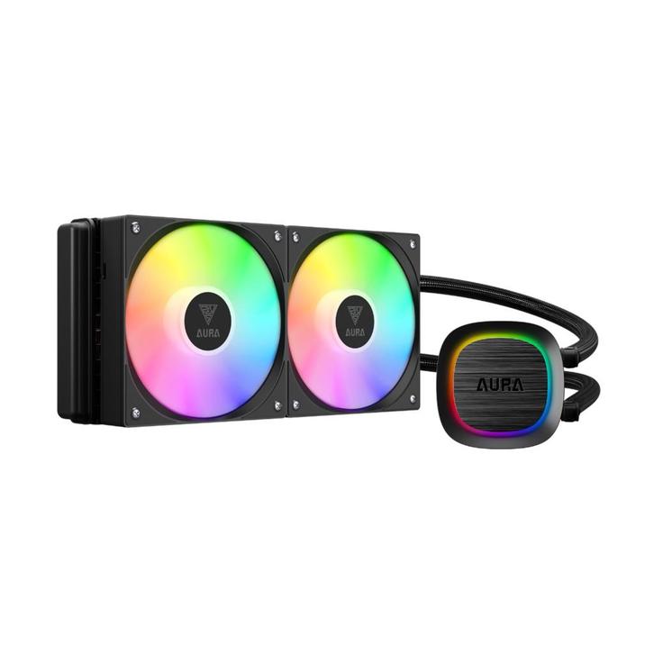 GAMDIAS RGB CPU 240mm Fans Liquid Cooler|Intel en AMD Pro..., Computers en Software, Computerkoelers, Nieuw, Ophalen of Verzenden