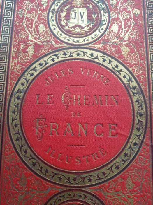 Jules Verne - Le chemin de France - 1884, Antiek en Kunst, Antiek | Boeken en Manuscripten