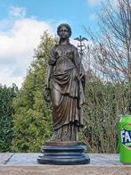 Statue, athena godin van de wijsheid - 34 cm - marbre en