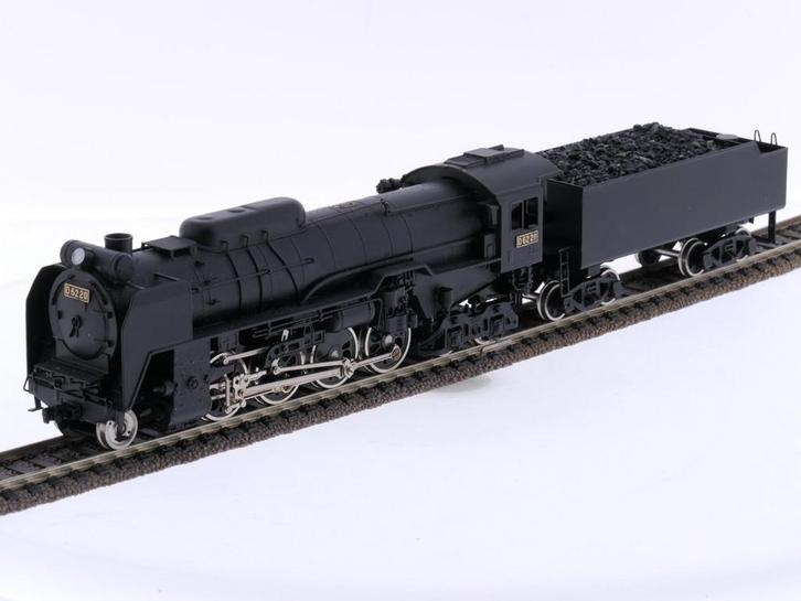 Schaal H0 Adachi No. 1010 stoomlocomotief D62 van de JNR..., Hobby & Loisirs créatifs, Trains miniatures | HO, Enlèvement ou Envoi