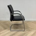 complete set 2 stuks Aspa/Klöber vergaderstoelen, zwart, Huis en Inrichting, Stoelen, Gebruikt, Zwart