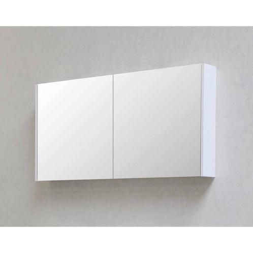 Spiegelkast BWS Salt 2 Deuren 80x60 cm Incl. Planchetten, Doe-het-zelf en Bouw, Sanitair, Overige typen, Nieuw, Ophalen of Verzenden