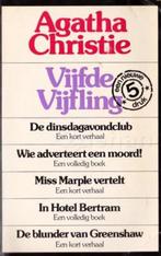 Vijfde Agatha Christie vijfling 9789021823546, Gelezen, Agatha Christie, Verzenden