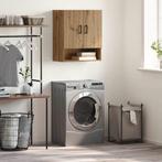 vidaXL Wandkast Artisan Eiken 60 x 31 x 70 cm Bewerkt hout, Verzenden