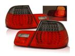 LED achterlicht units Red Smoke geschikt voor BMW E46 Cabrio, Verzenden