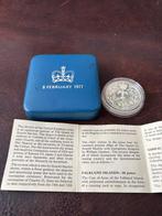 Verenigd Koninkrijk. Silver Medal 1977 2 pieces of Queen