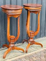 Pied de table (2) - Acajou - Tabourets / chevets de style