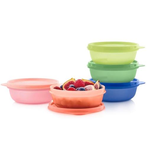 Tupperware Ruimteschaaltjes Regenboog (5), Huis en Inrichting, Keuken | Tupperware, Nieuw, Verzenden