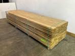 35x wit afrikaans eikenhouten plank fraké met mes en groef, Nieuw
