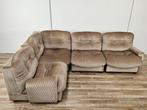 Sofa - Hoekmoduleset bank in stoffering uit de jaren 70 -