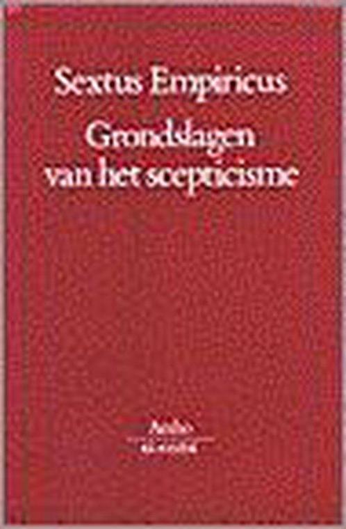 Grondslagen van het scepticisme 9789026310492, Livres, Philosophie, Envoi