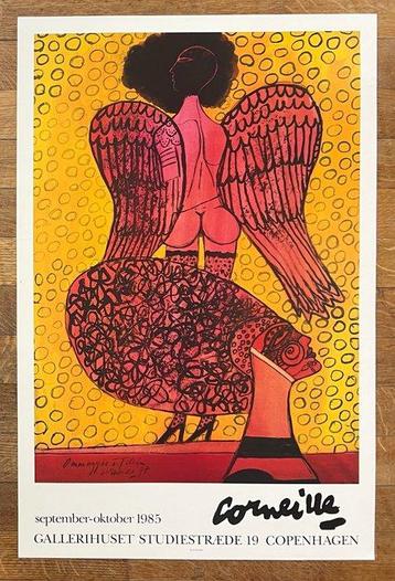 Guillaume Corneille - Grande affiche Ommaggio à Federico