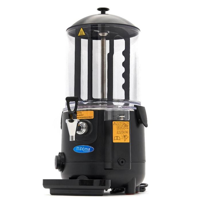 Warme Chocolademelk Dispenser – 10 L – Zwart, Zakelijke goederen, Horeca | Keukenapparatuur, Nieuw in verpakking, Overige typen