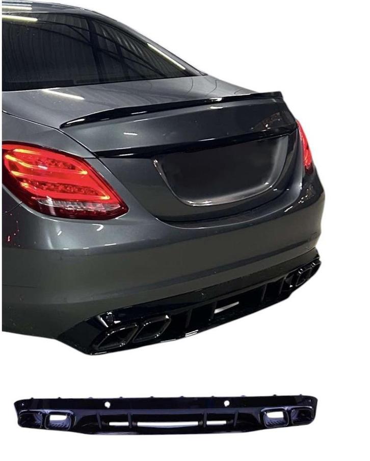 Diffuser Geschikt Voor Mercedes C Klasse W205 Zonder AMG lin, Auto-onderdelen, Overige Auto-onderdelen, Nieuw, Mercedes-Benz, Ophalen of Verzenden