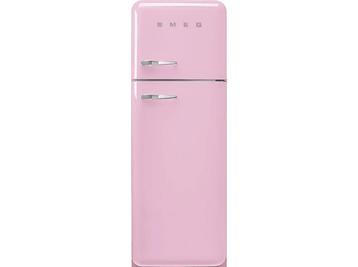SMEG -  Koel-vriescombinatie D  - Roze, Elektronische apparatuur, Zonder vriesvak, 200 liter of meer, Verzenden, 60 cm of meer