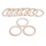 20x 3cm Houten Ring, Verzamelen, Verzenden, Nieuw