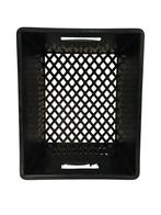 Stapelkrat 400x300x250 mm – Geperforeerd – Zwart – Gebruikt, Doe-het-zelf en Bouw, Ophalen of Verzenden, Nieuw