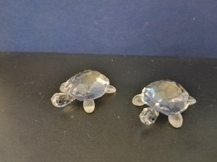 Swarovski - Beeldje - Baby schildpadden - Box + Certificate, Antiek en Kunst, Curiosa en Brocante