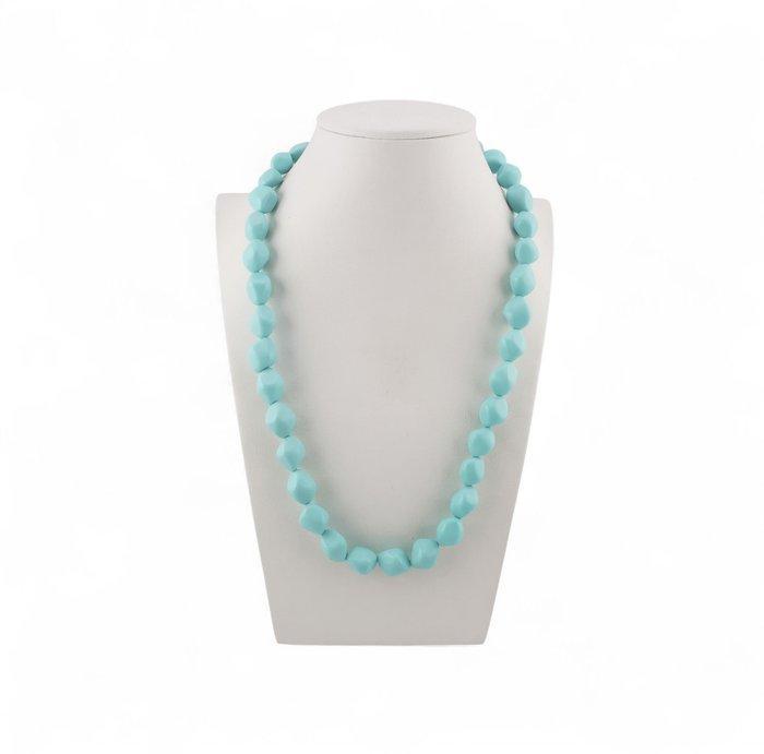 Turquoise - Zilver - Halsketting - ambachtelijke bewerking, Antiek en Kunst, Curiosa en Brocante