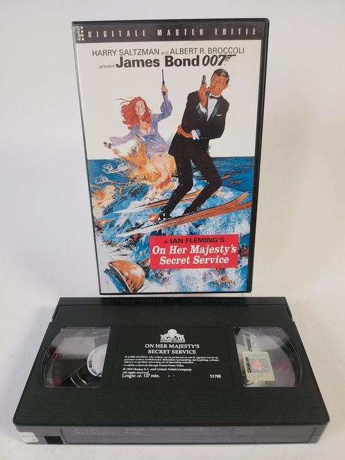 007 James Bond: On Her Majestys Secret Service VHS, Cd's en Dvd's, VHS | Film, Zo goed als nieuw, Ophalen of Verzenden