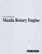 1993 MAZDA ROTARY MOTOR PERS BROCHURE, Boeken, Nieuw, Ophalen of Verzenden