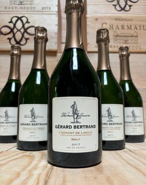 2017 Gerard Bertrand Cuvée Thomas Jefferson , Crêmant de, Verzamelen, Wijnen