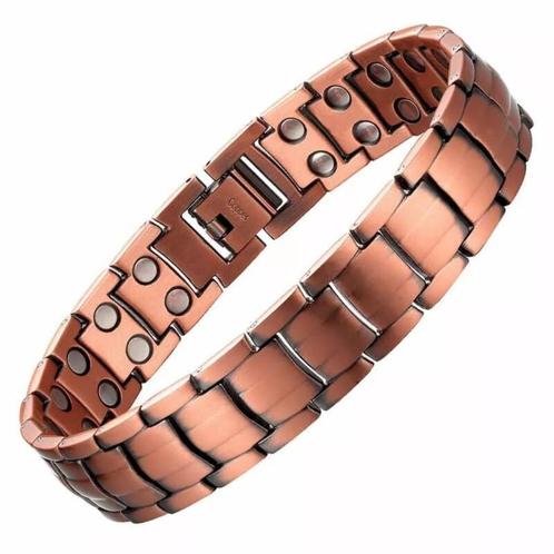 LUXE GEZONDHEIDS - Armband magnetisch koper - 1,5 cm, Sports & Fitness, Produits de santé, Wellness & Bien-être, Enlèvement ou Envoi