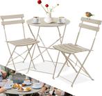 Bistroset 3-delige set - tafel met 2 inklapbaar stoelen -, Tuin en Terras, Verzenden, Nieuw
