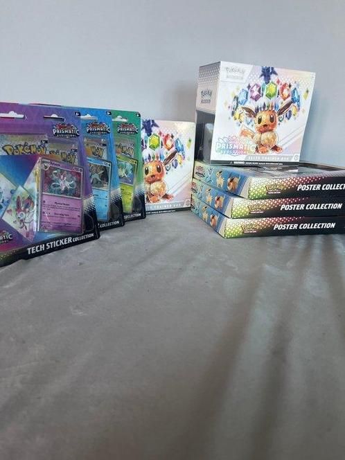 Pokémon - 8 Sealed box - Prismatic Evolutions - Prismatic, Hobby en Vrije tijd, Verzamelkaartspellen | Pokémon