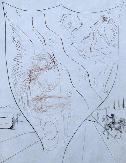 Salvador Dali (1904-1989) - Alexis ou le traité du vain, Antiek en Kunst, Antiek | Overige Antiek