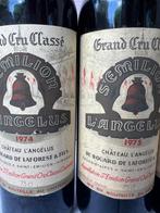 1974, 1975, 1976 & 1977 Chateau lAngelus - Saint-Émilion, Verzamelen, Wijnen, Nieuw
