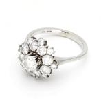 Ring - 14 karaat Witgoud Diamant (Natuurlijk), Nieuw