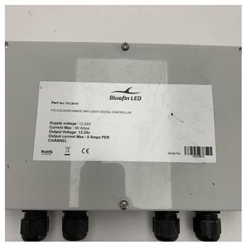 Bieden: USED Bluelin LED IYS-20-01 colourchange digital con, Ophalen of Verzenden