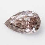 1 pcs Diamant - 0.54 ct - Briljant, Peer Briljant - Natural
