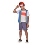 Kind Kostuum Pokemon Ash, Nieuw, Verzenden