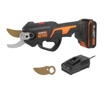 Worx Nitro WG330E Draadloze Snoeischaar Incl, Accu + Lade... beschikbaar voor biedingen