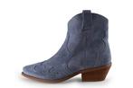Manfield Cowboy laarzen in maat 37 Blauw | 5% korting, Kleding | Dames, Schoenen, Zo goed als nieuw, Manfield, Verzenden, Blauw