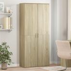 vidaXL Hoge kast 80x35x180 cm bewerkt hout sonoma, Huis en Inrichting, Kasten | Overige, Verzenden, Nieuw
