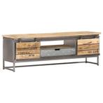 vidaXL Meuble TV 120 x 30 x 40 cm Bois massif de, Huis en Inrichting, Kasten |Televisiemeubels, Verzenden