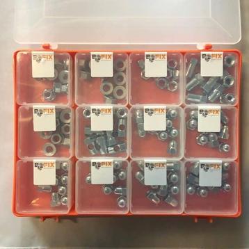 Doos asmoeren (144 stuks) Bofix Assortiment beschikbaar voor biedingen