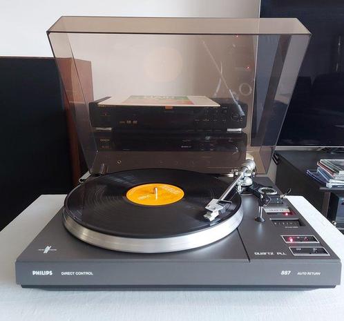 Philips - 887 Direct Control Tourne-disque, Audio, Tv en Foto, Radio's