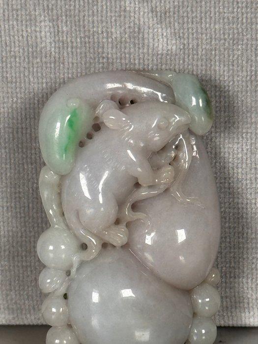 Figuur - Jade pedant - jade (niet getest) - China (Zonder, Antiek en Kunst, Antiek | Overige Antiek