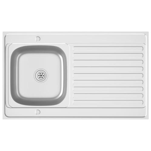 RVS Spoelbak 100cm | Tweede Kansje | Klusjesman Deal, Huis en Inrichting, Keuken | Keukenelementen, 50 tot 100 cm, 75 cm of meer