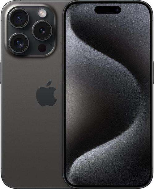 Apple iPhone 15 Pro 128GB Zwart met GARANTIE & verzending, Télécoms, Téléphonie mobile | Apple iPhone, Enlèvement ou Envoi