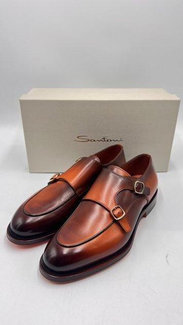 Santoni - Platte schoenen - Maat: EU 43 - Nieuw in doos, Nieuw