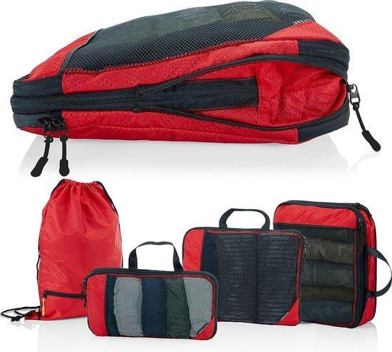 2dekans | Packing Cubes met compressie voor koffer en rugzak, Handtassen en Accessoires, Koffers, Ophalen of Verzenden
