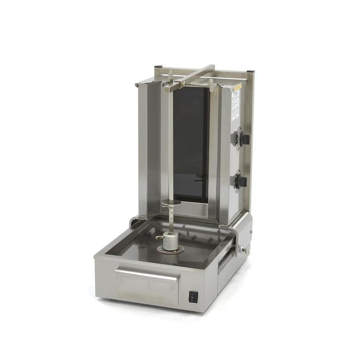 Shoarma Grill - 2 Branders - 20 Kg Vlees - Elektrisch, Zakelijke goederen, Horeca | Keukenapparatuur, Nieuw in verpakking, Verzenden