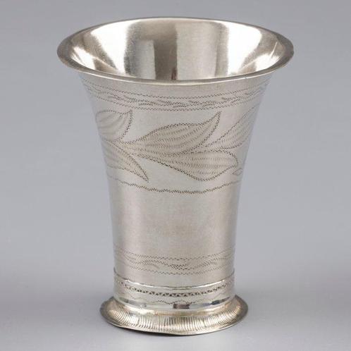 Beker, Lidköping (Zweden), 19e eeuw - Tasse - Argent 830, Antiek en Kunst, Antiek | Zilver en Goud